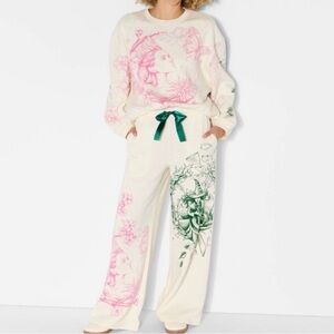 Wicked Women’s XXL Sweatshirt & XXL Joggers x Katie Kime Good/Bad Set NWT